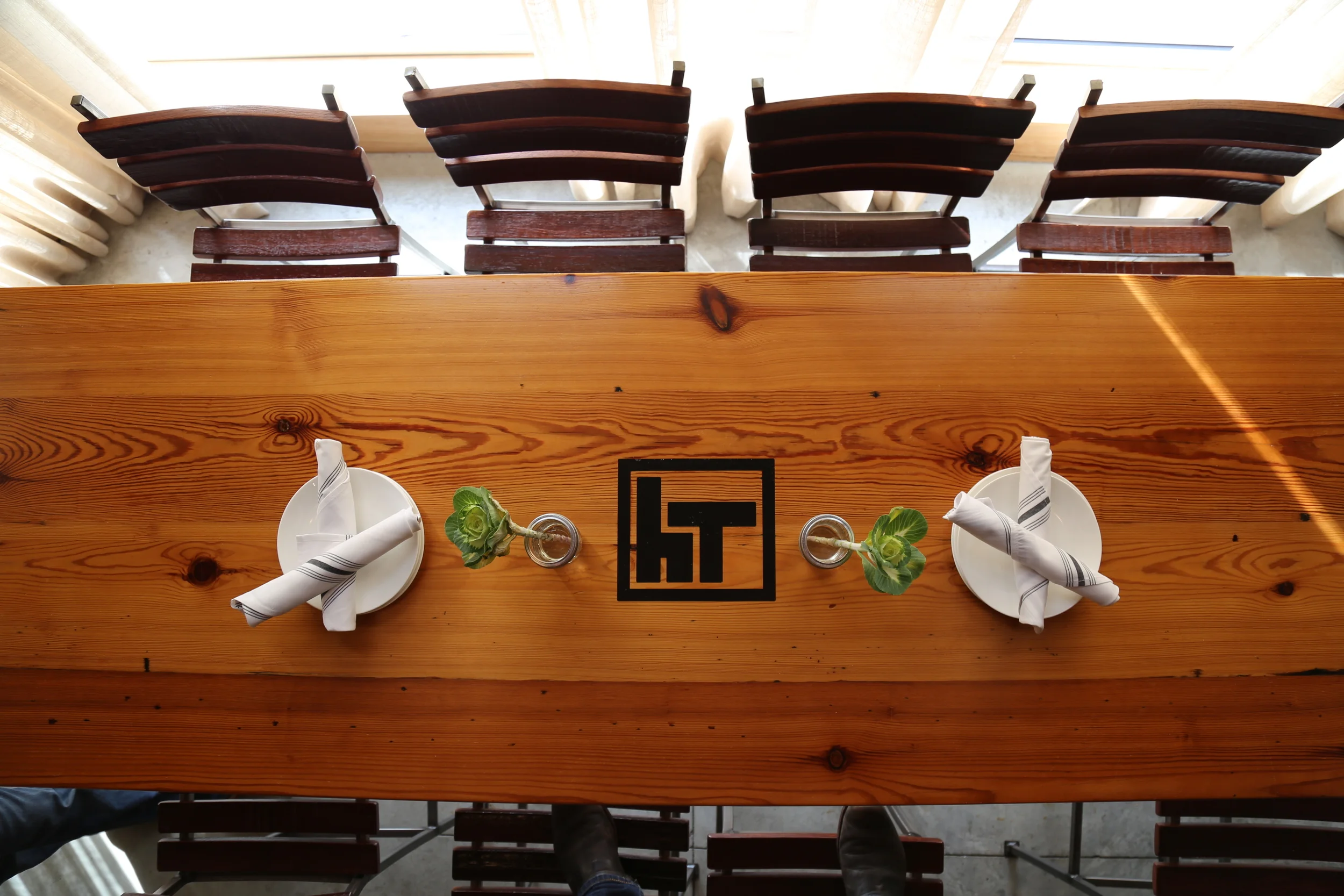 Private dining room at Harper's Table