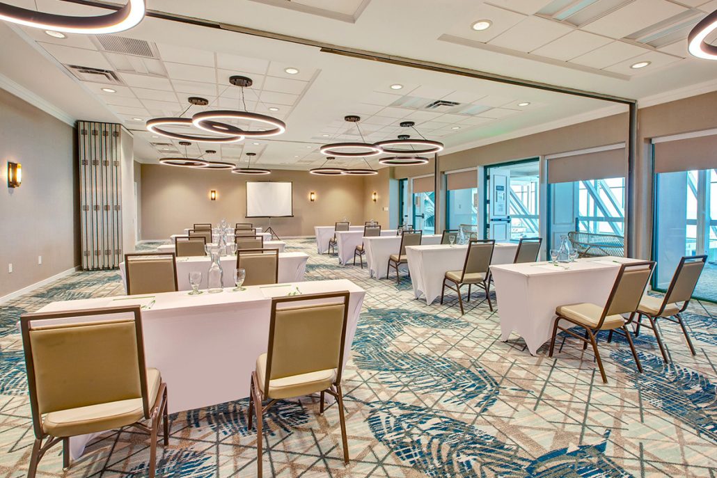 ocean view meeting space at Hemingway's Restaurant & Bar Pilar