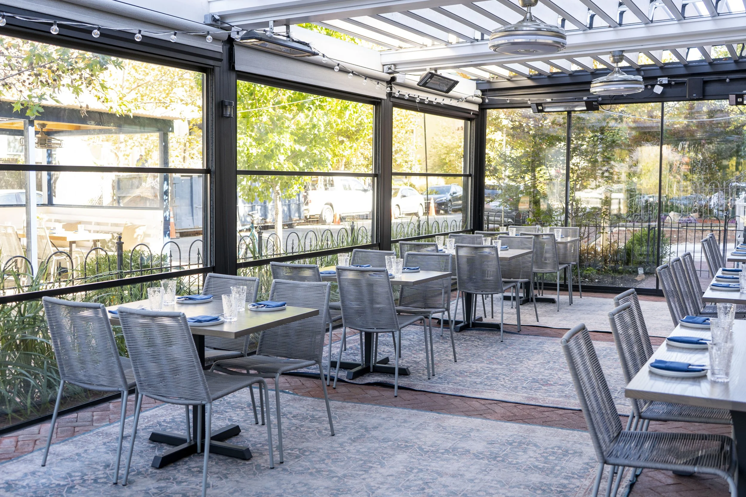 Pergola at Nina May
