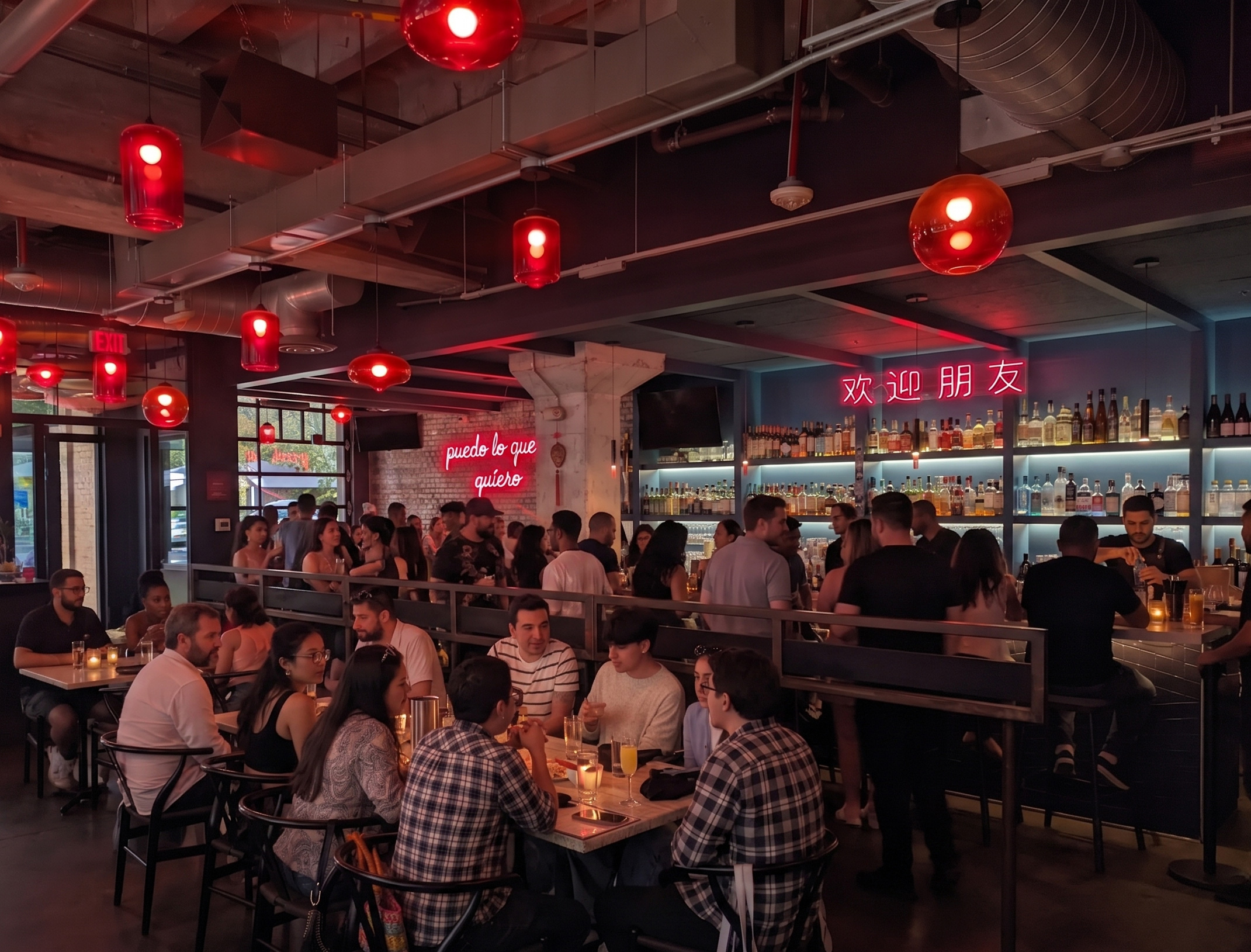 Semi-Private Dining at Bar Chinois DC