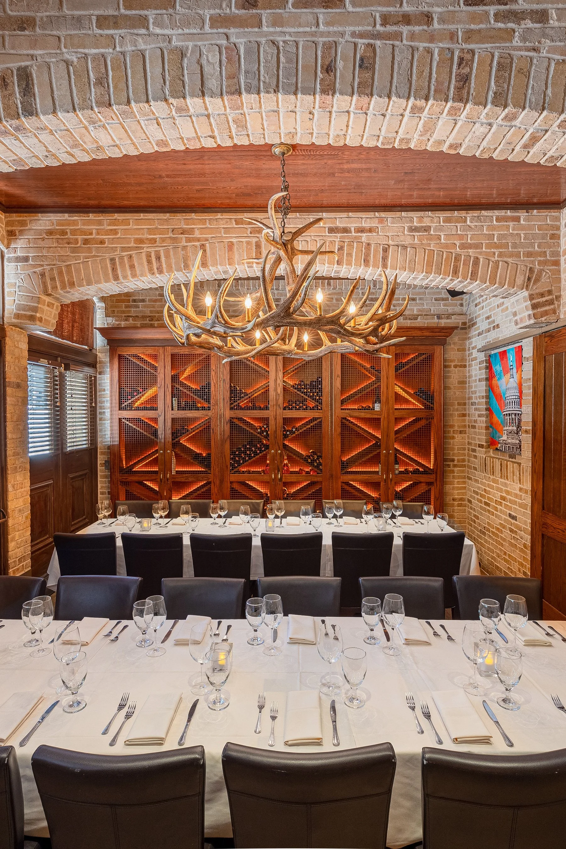Private Wine Room at Roaring Fork Downtown Austin