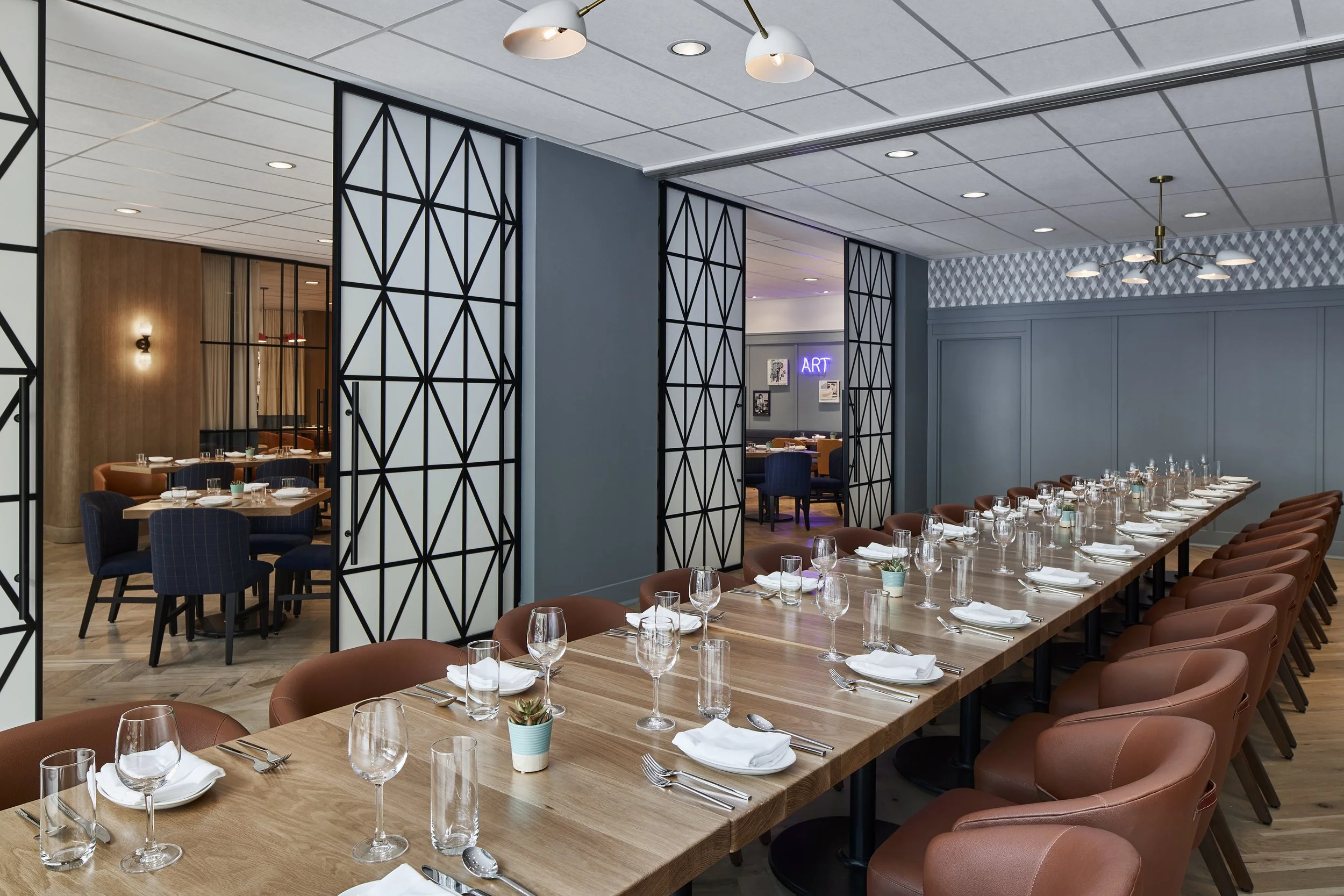 Private Dining Rooms at Art and Soul at Yotel Washington DC