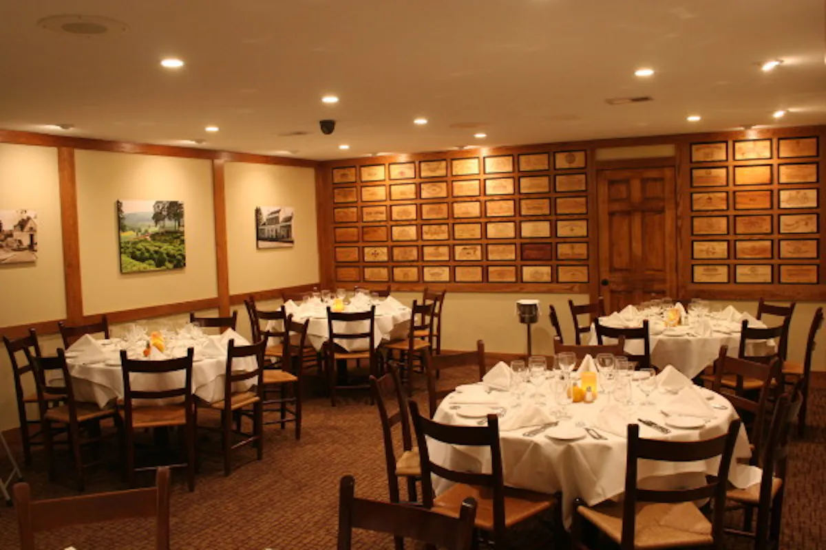 La Chaumiere private dining 4