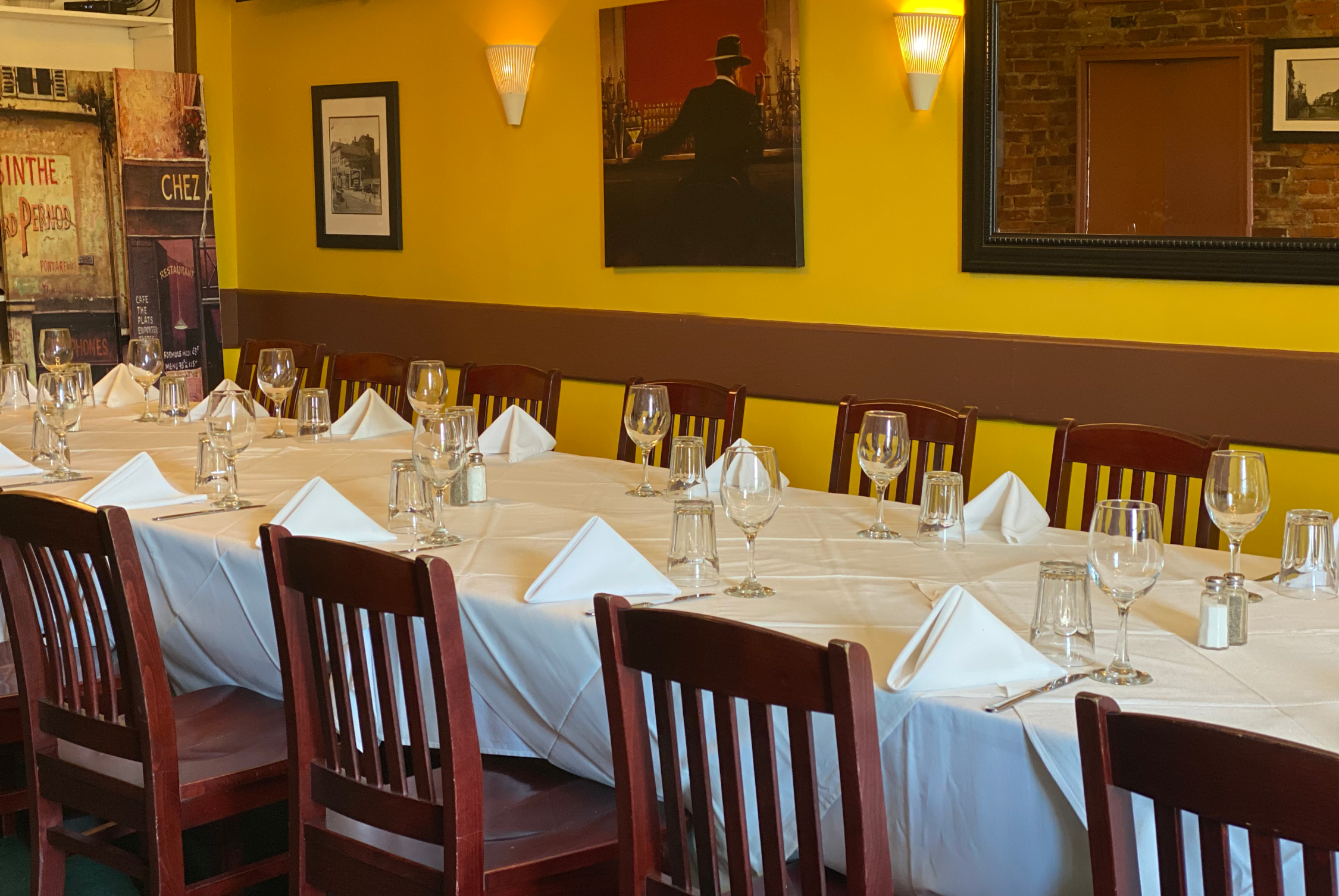 Trattoria Alberto private dining 2