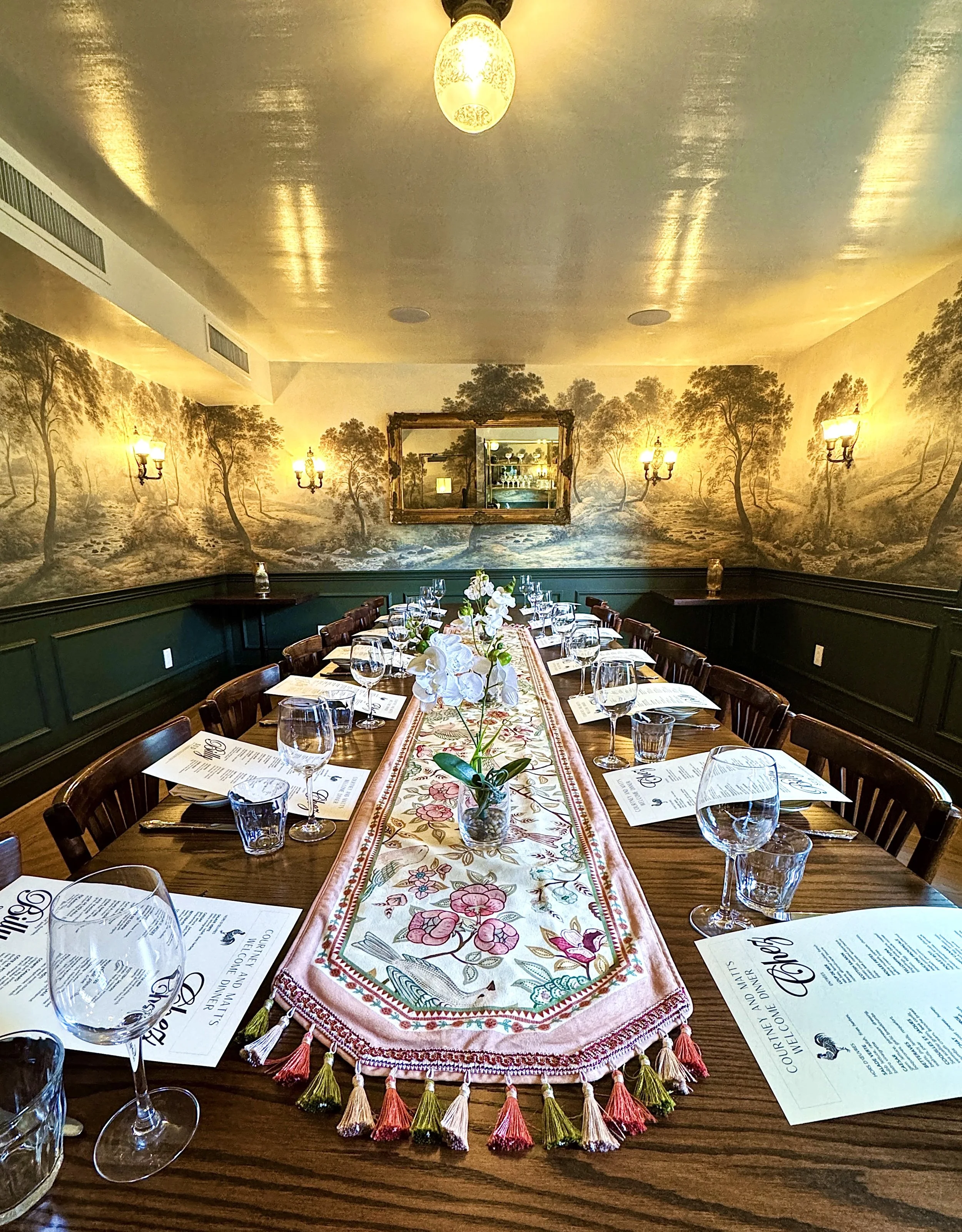 Chez Billy Sud private dining 2