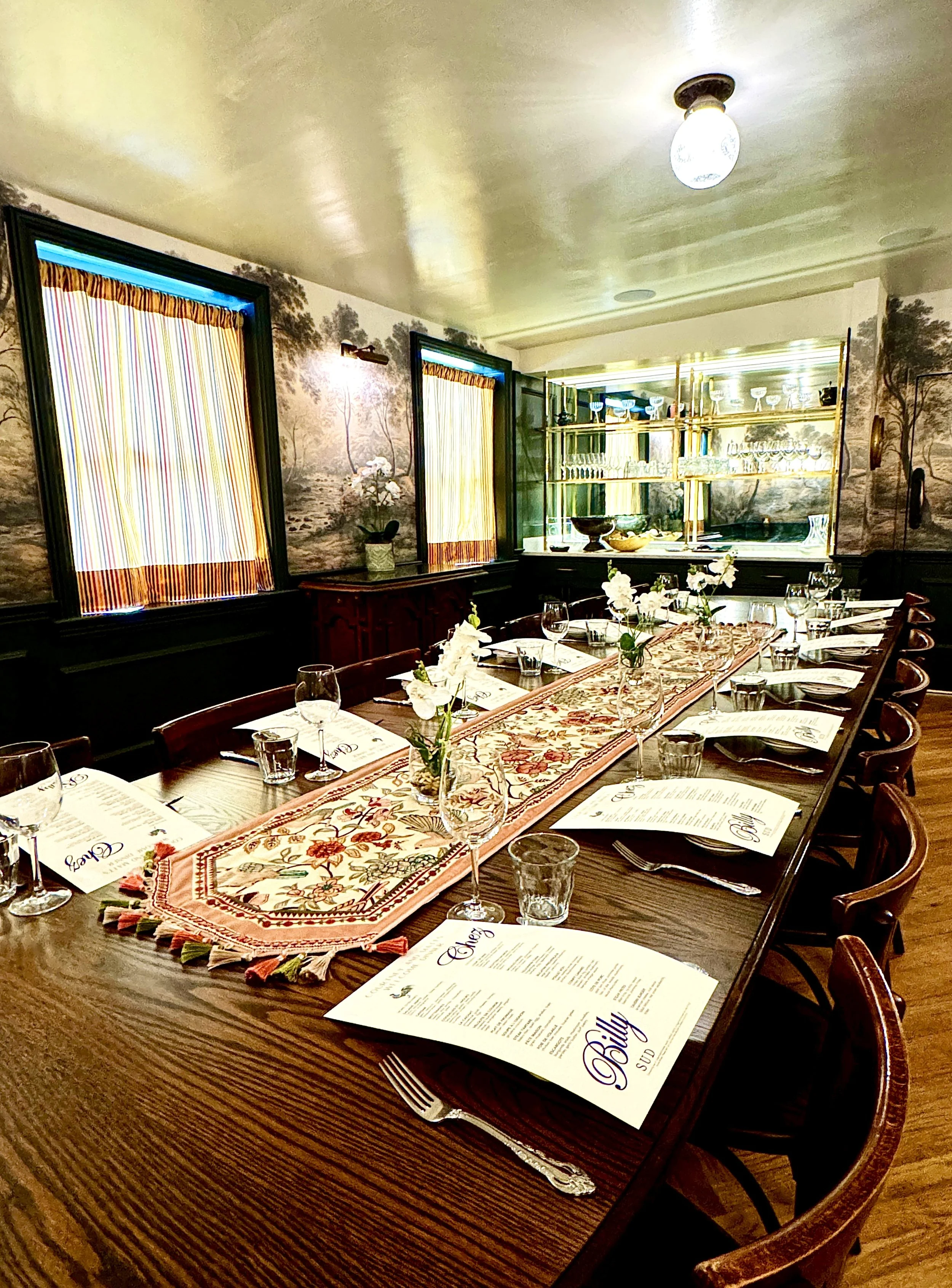 Chez Billy Sud private dining 5