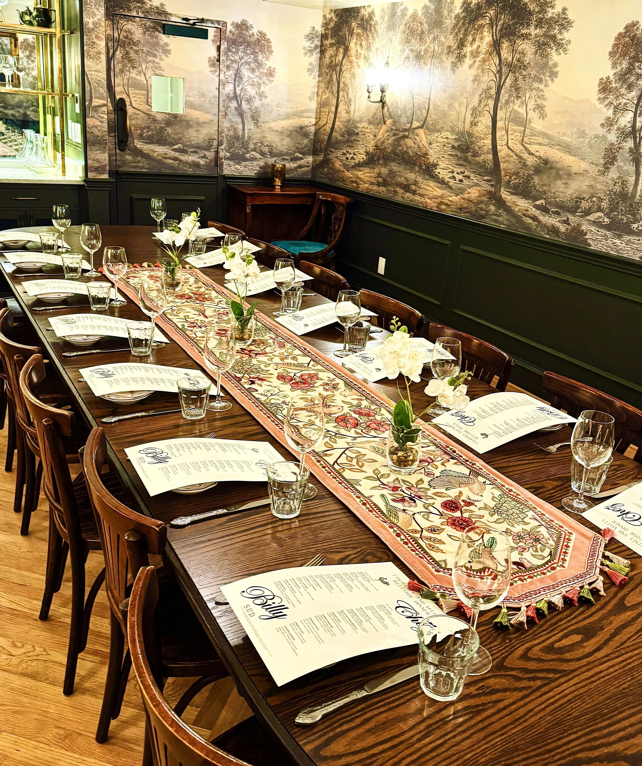 Chez Billy Sud private dining 4