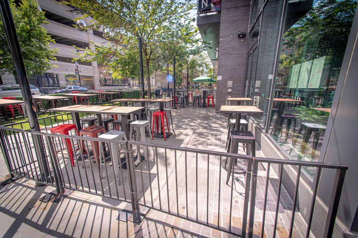 Plaza Patio at Mission - Navy Yard