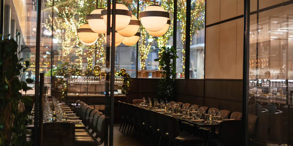 Semi-Private Dining Room at Vernick Fish