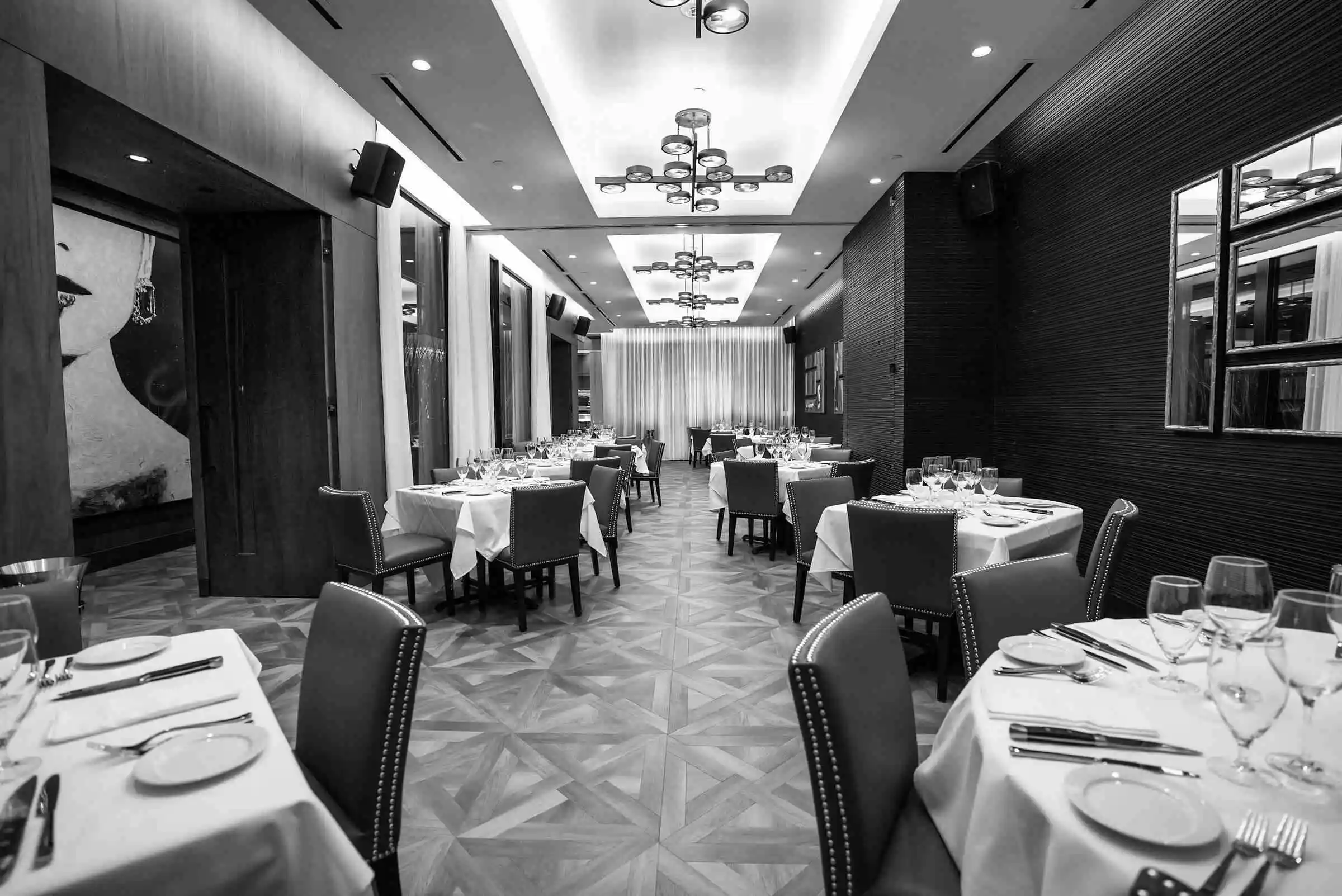 Mezzanine Dining Room at Steak 48 Philadelphia