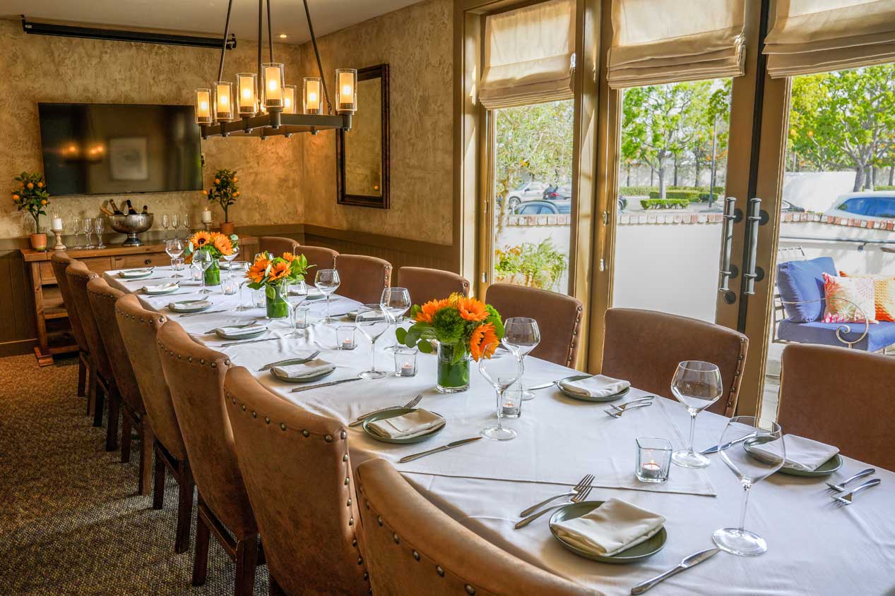 The Boardroom View Room at Spaghettini