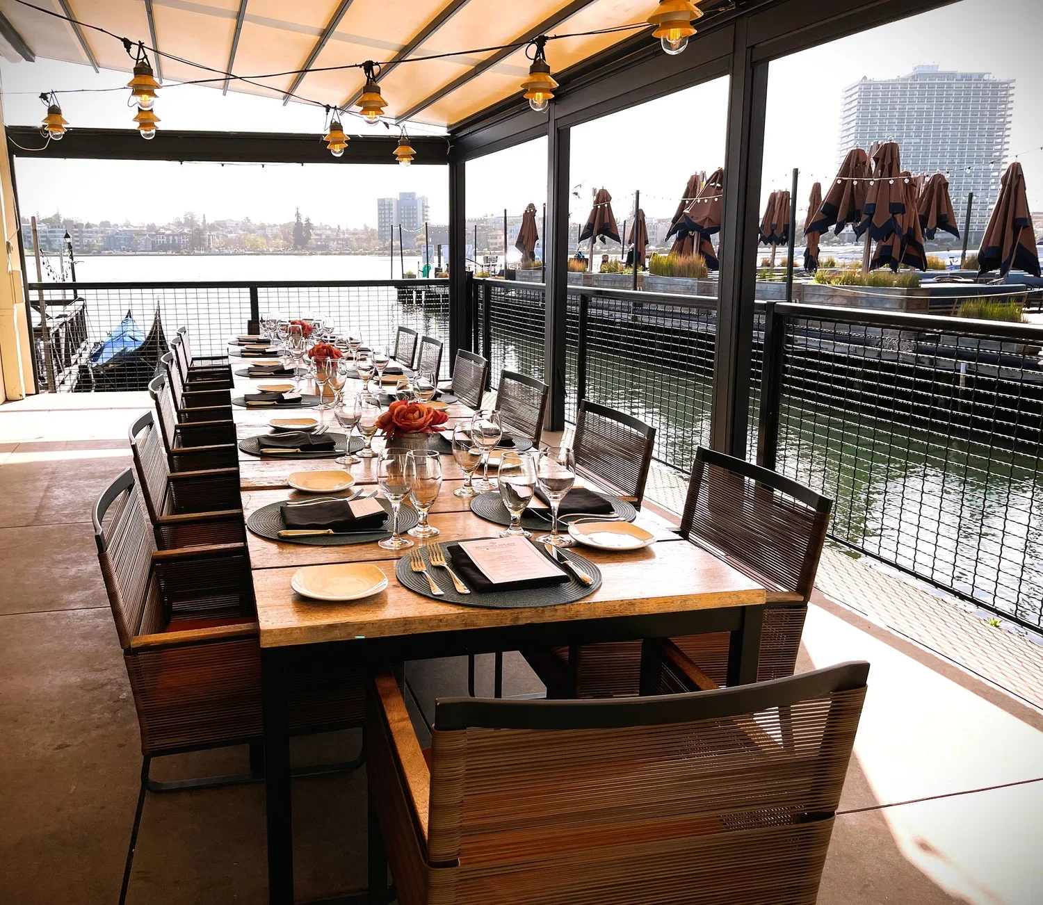 The Lake Chalet Seafood Bar & Grill private dining