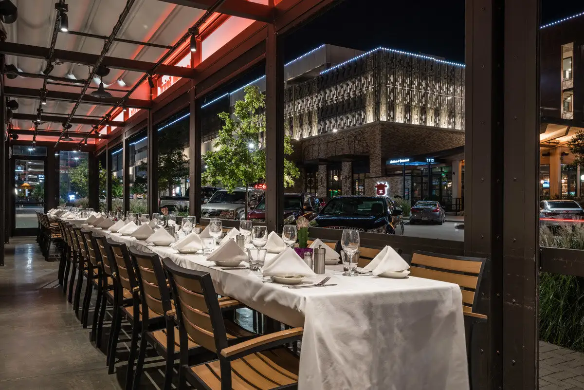 Clearfork private space at Mesero