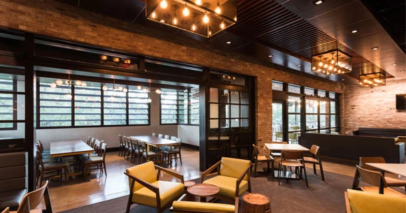 Semi-private Bar Area at Hungry's