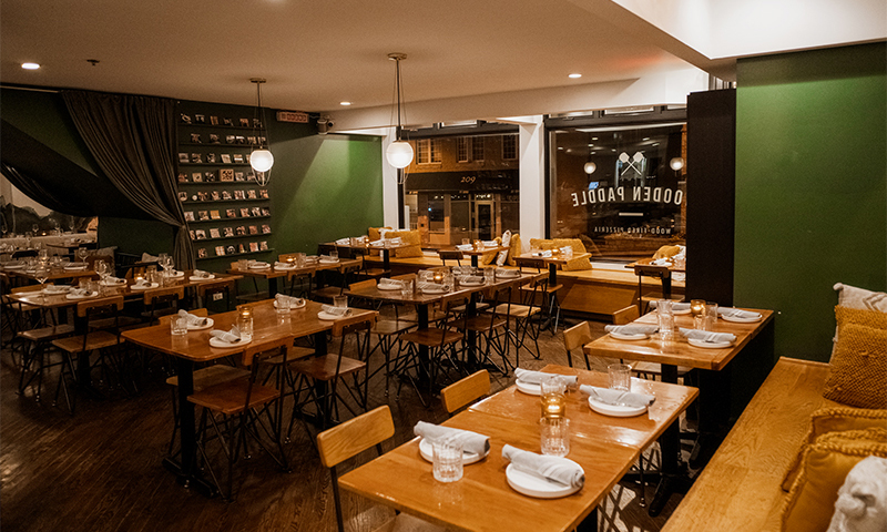 Wooden Paddle private dining 2