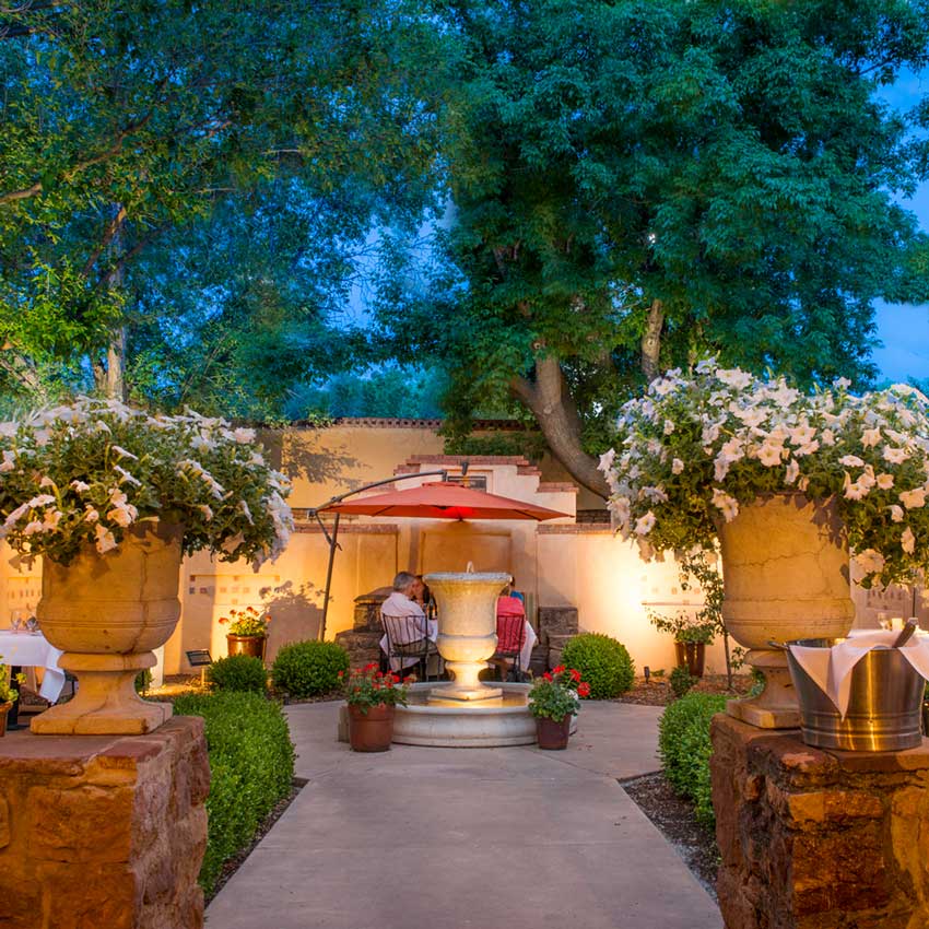 Allen Houser Sculpture Garden at The Compound Restaurant