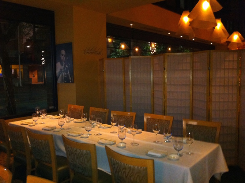 Semi-Private Dining at Yoshi's