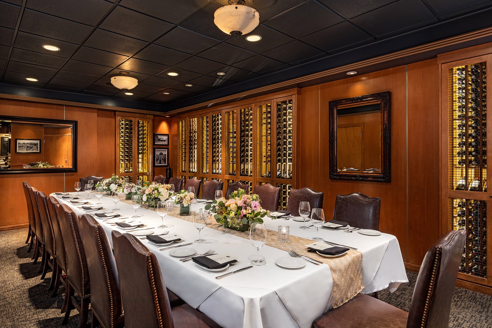 555 East American Steakhouse private dining 5