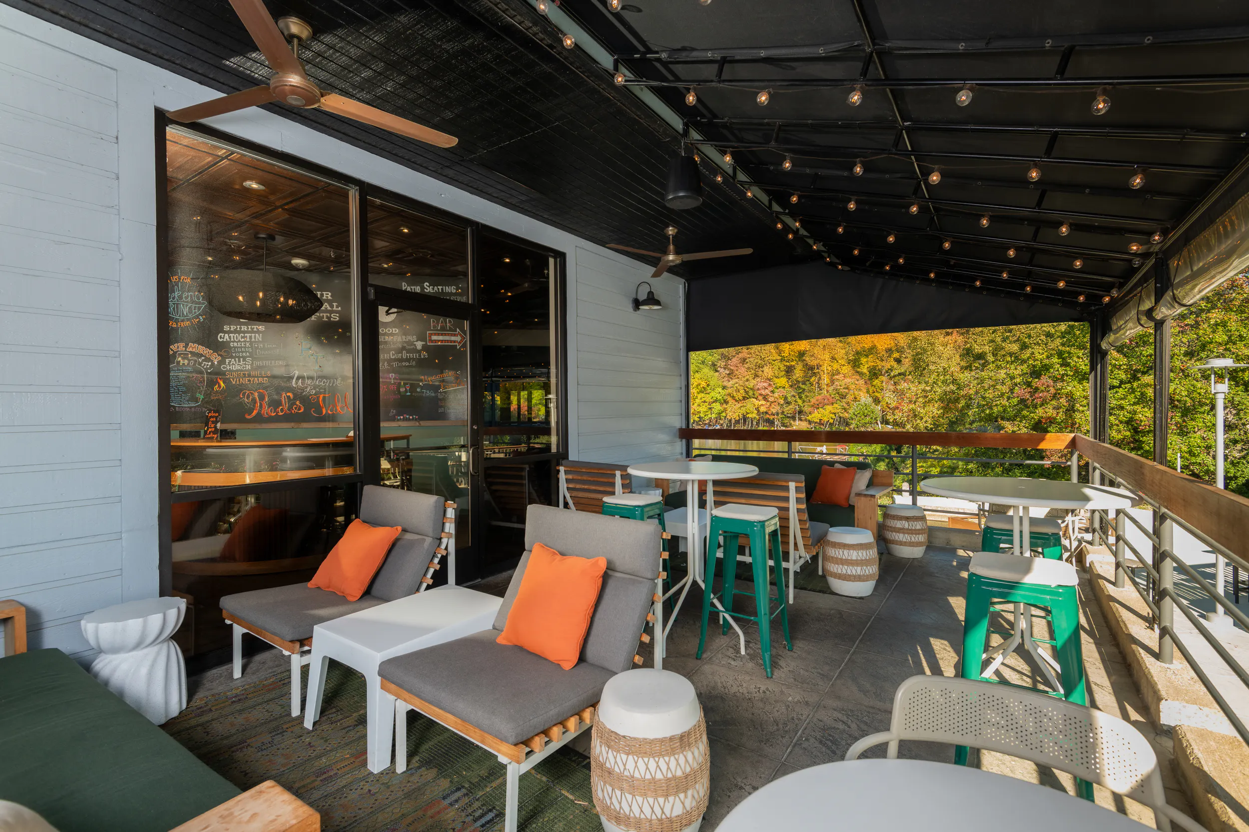 Front Patio at Red's Table