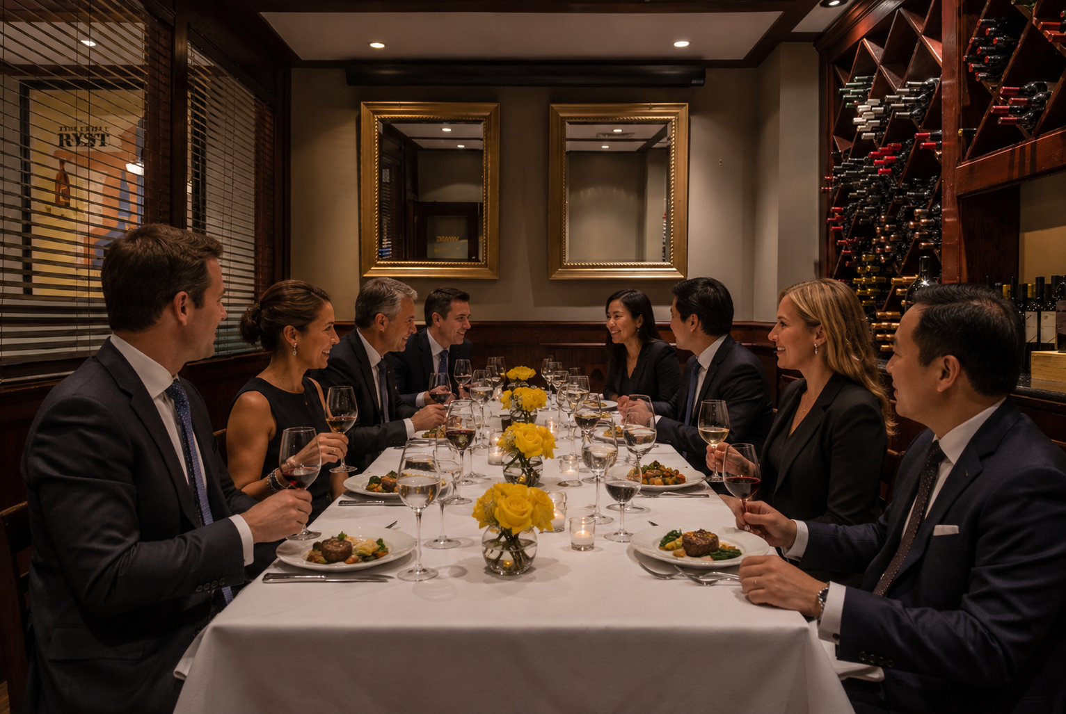 The Wine Room at Chamberlain's Steak & Fish