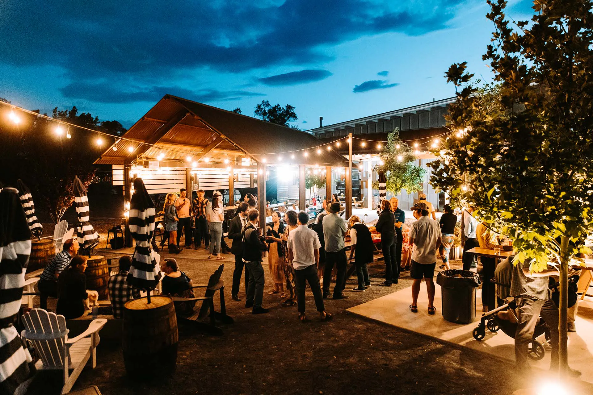 The Corral (Entire Beer Garden) at Ex Novo Brewing Company