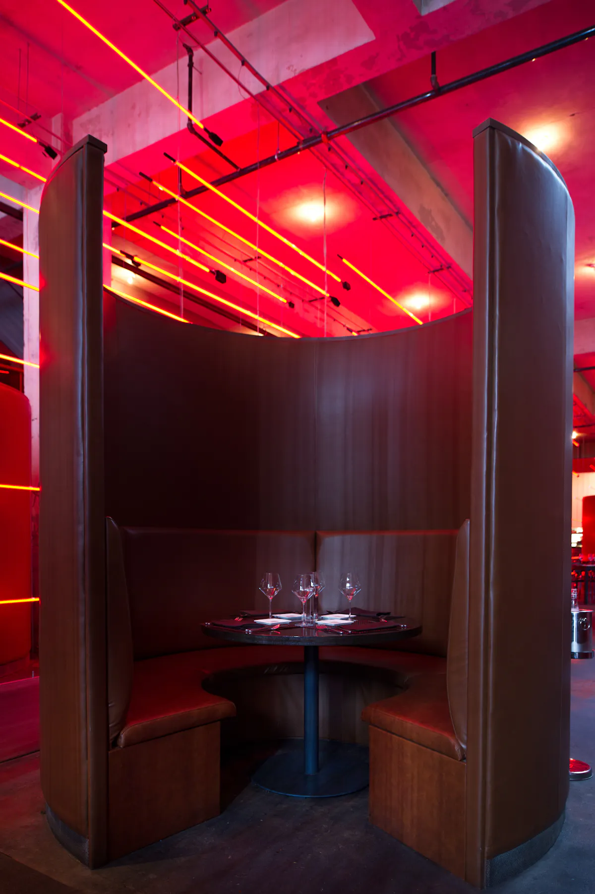 Ultra Private Booths at Red PrimeSteak
