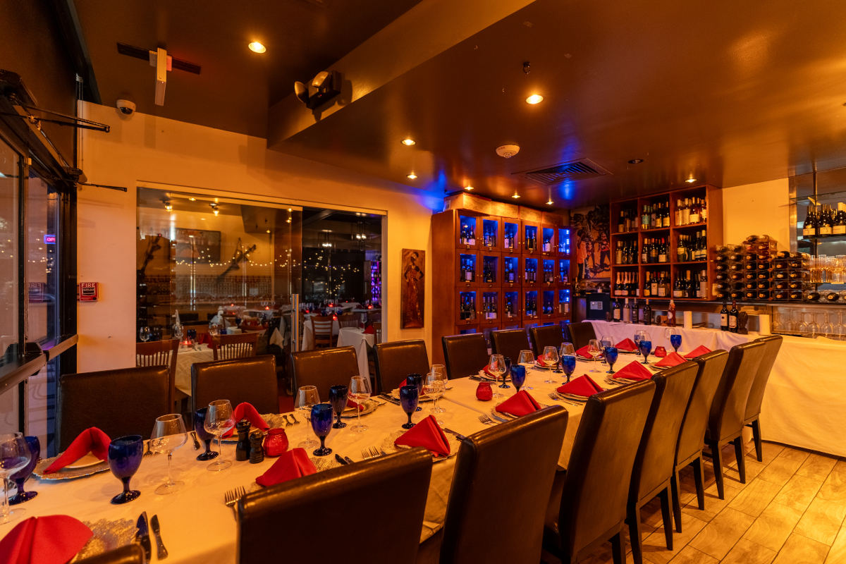 Inside the VIP Safari Private Room at Astor's Table