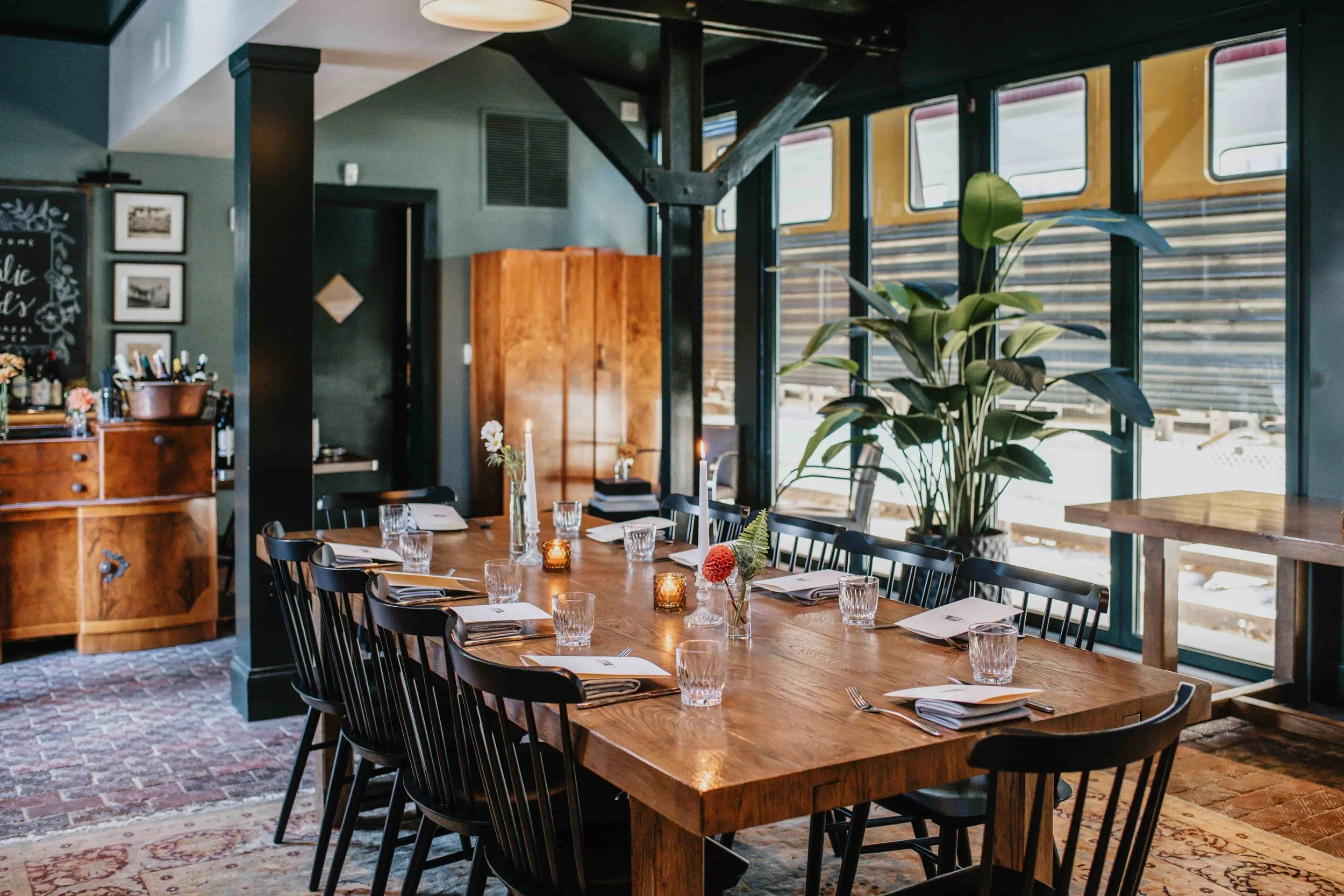 The Pheasant Room at The Harvey House