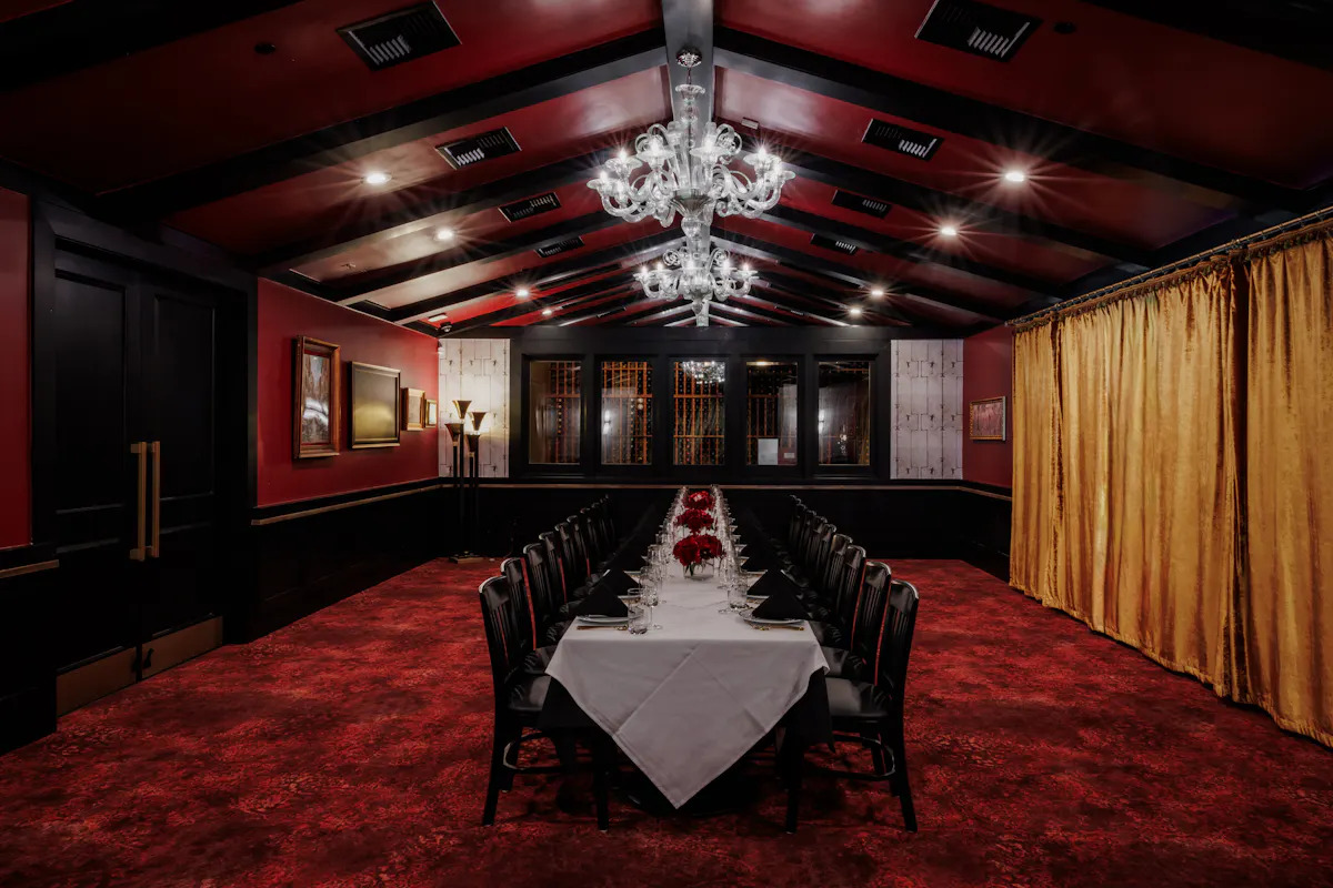 The Napoli Room at La Stella Italian Steakhouse and Music Lounge