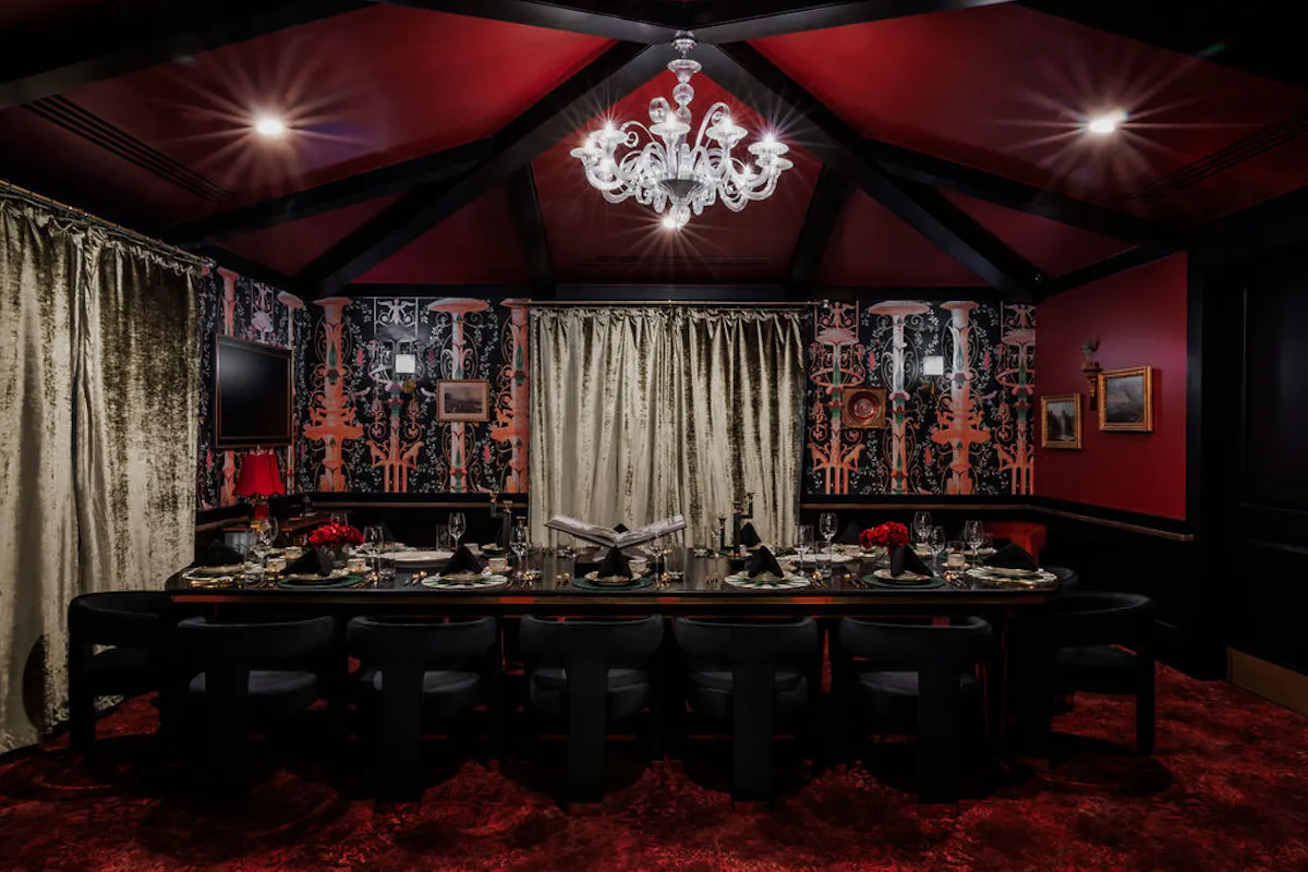 The Vesuvius Room at La Stella Italian Steakhouse and Music Lounge