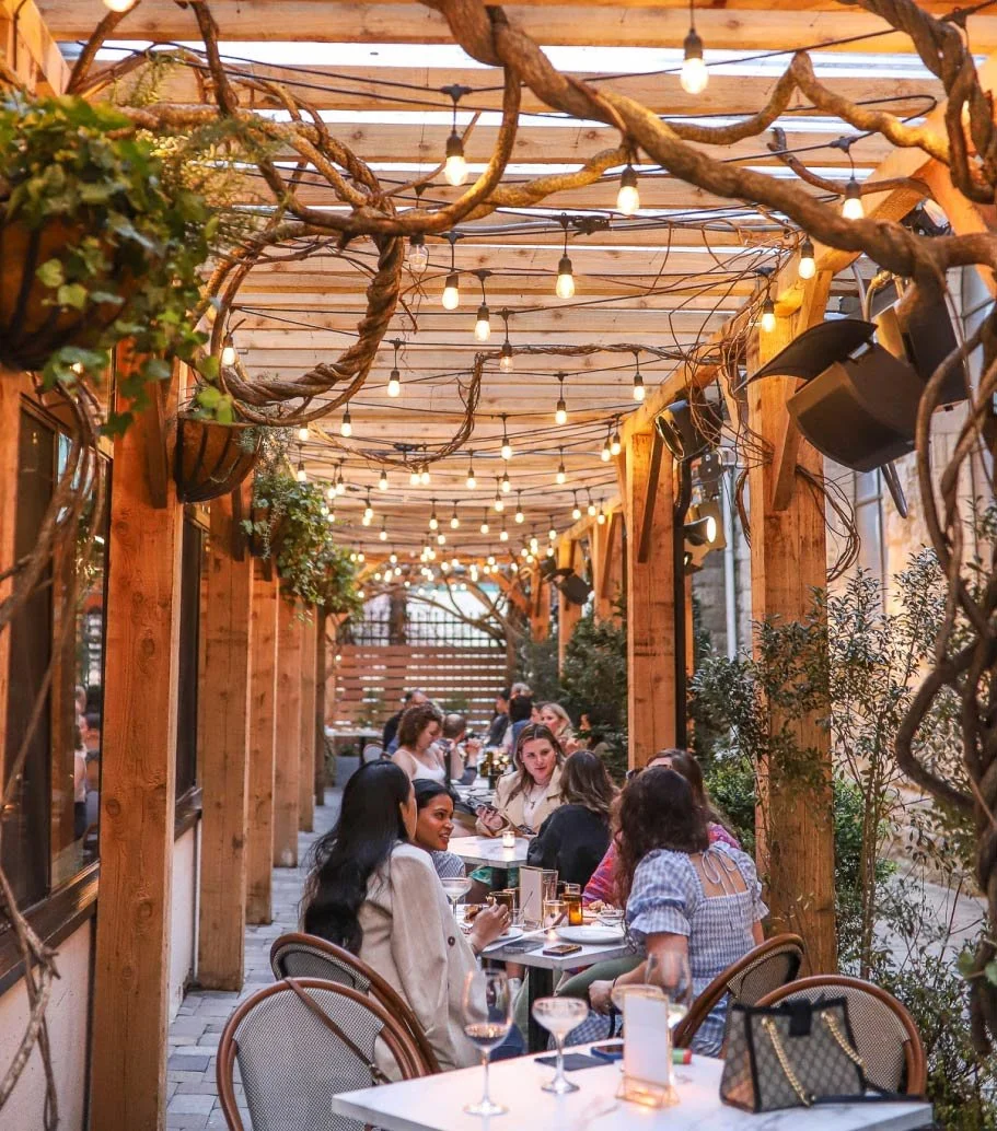 The Pergola at Osteria Philadelphia