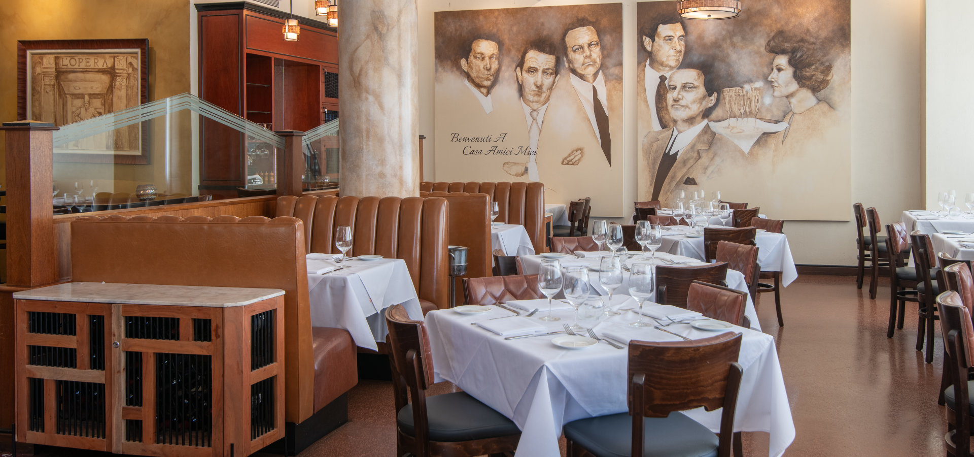 L'Opera Italian Restaurant private dining 5