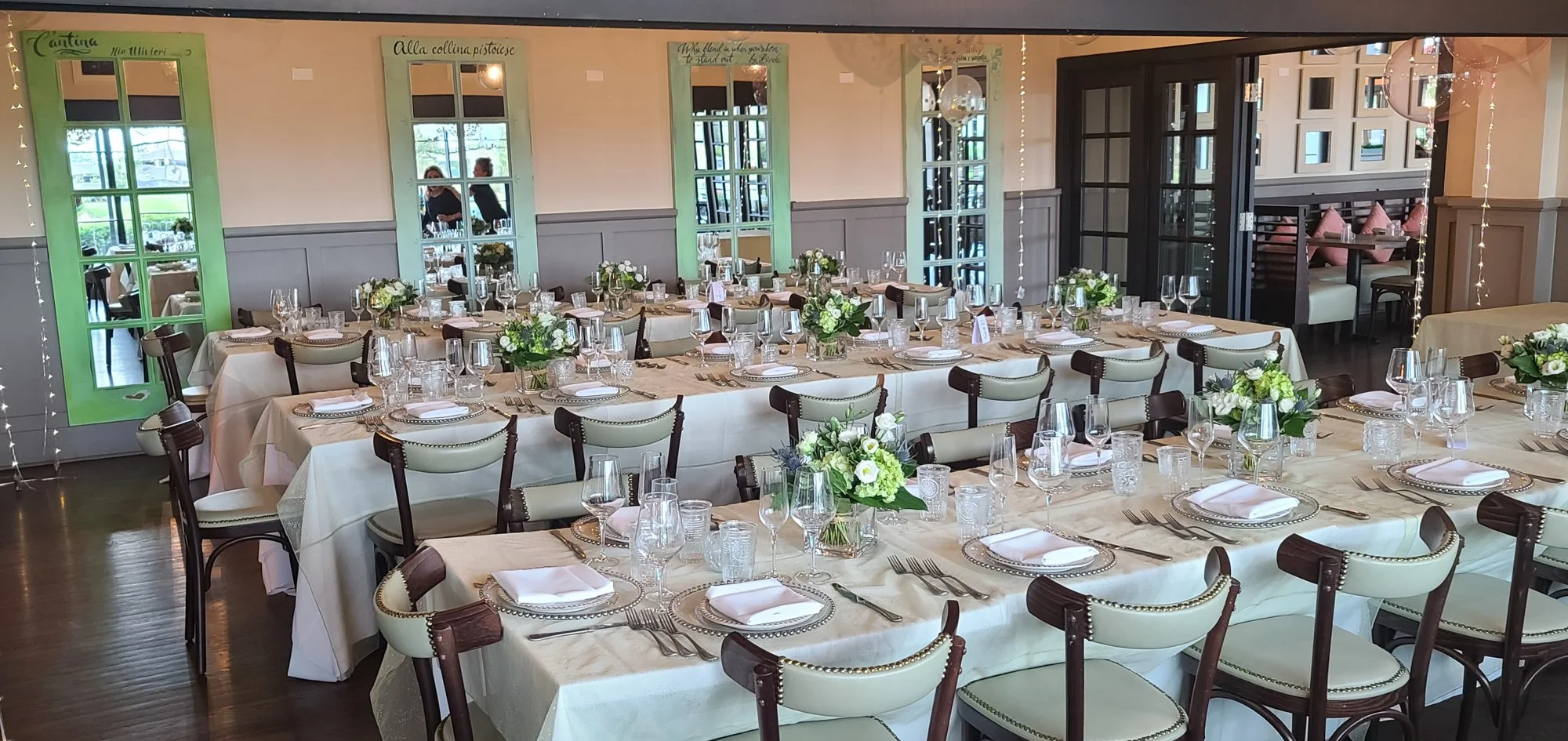 Lucca Osteria & Bar private dining