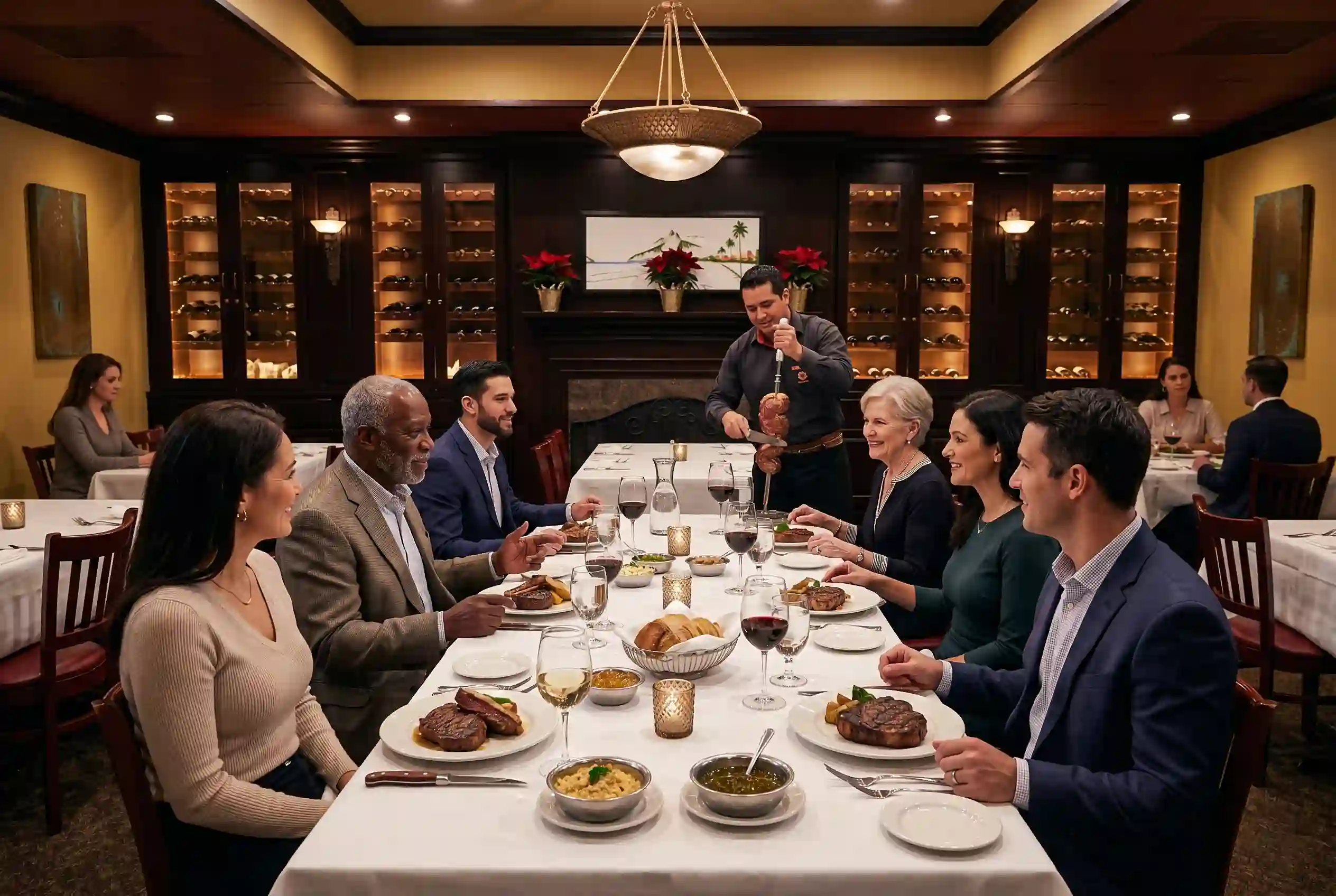 Private Room at Leblon Brazilian Steakhouse