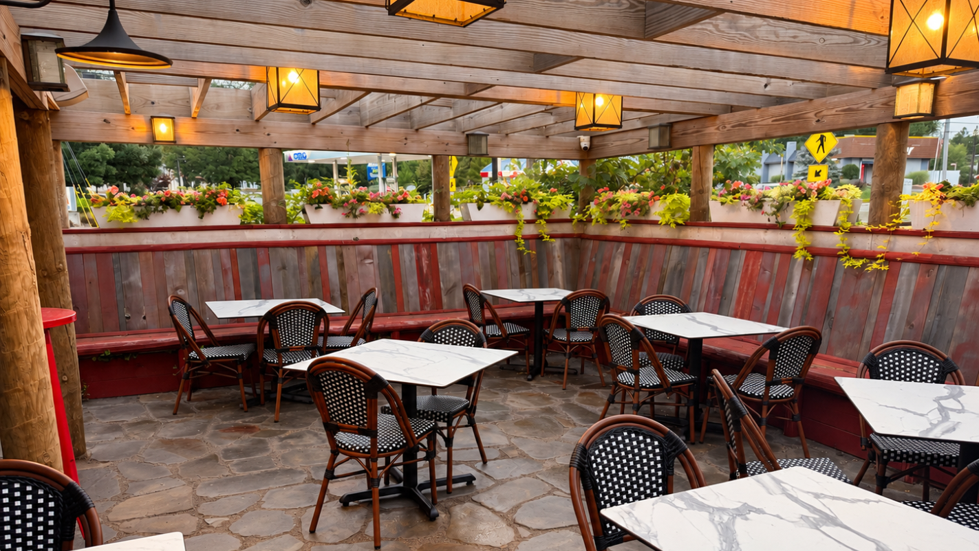 The Garden Patio at Cascade Roadhouse