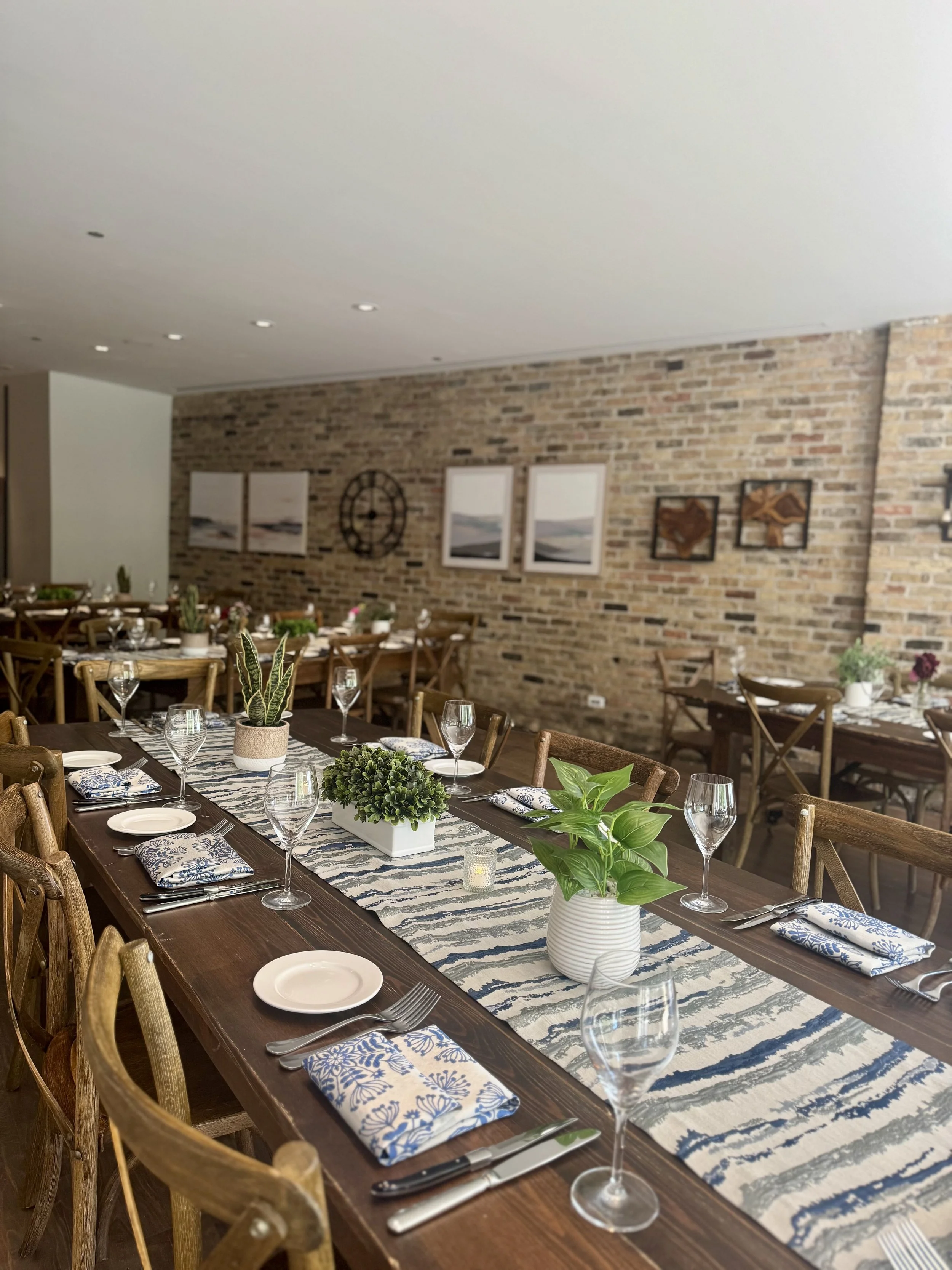 The Lighthouse Room at Evanston Corner Bistro