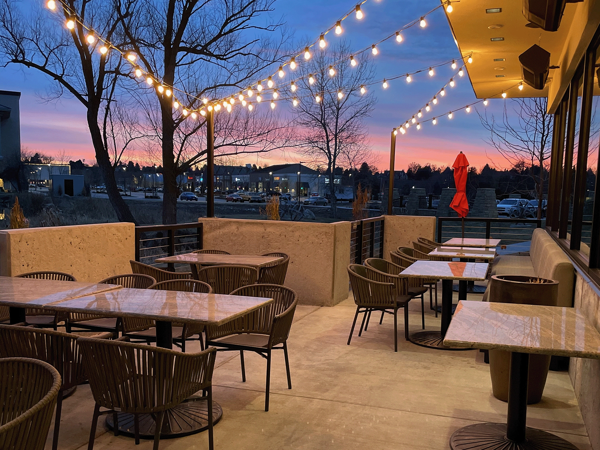 Lower Patio at Crave Kitchen & Bar