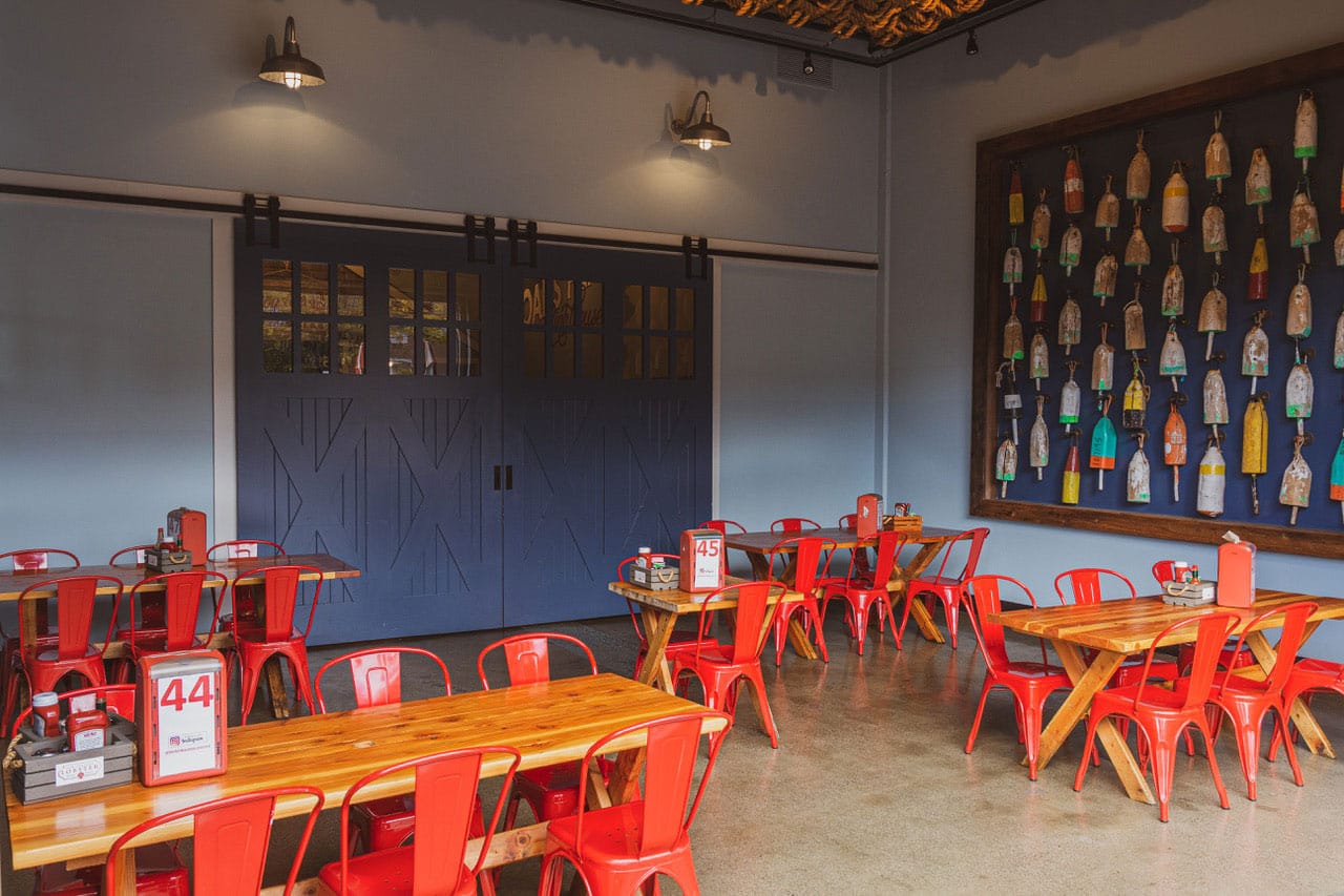 New England Lobster Market & Eatery private dining 2