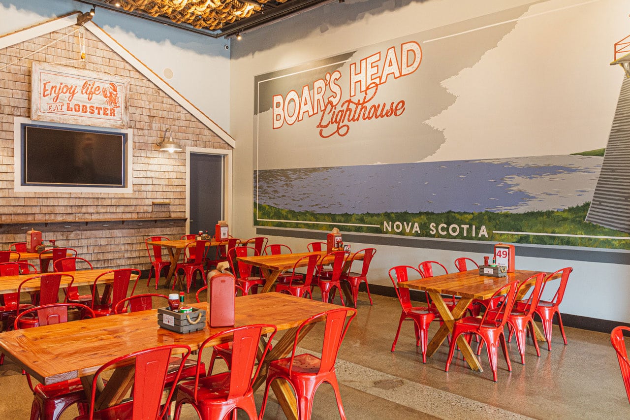 New England Lobster Market & Eatery private dining 3