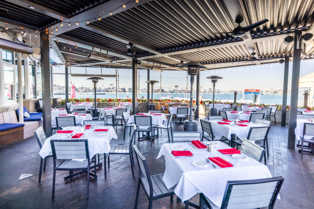 Outdoor Patio at Boathouse on the Bay