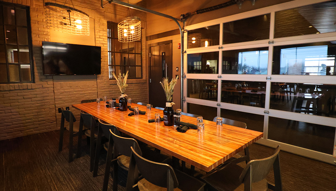 Gravity Taphouse Grille private dining 2