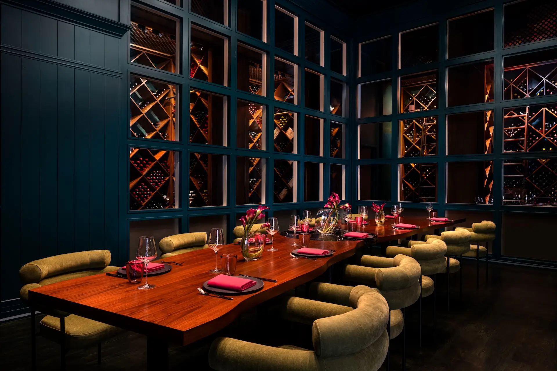The Wine Room at Knife Italian Steak