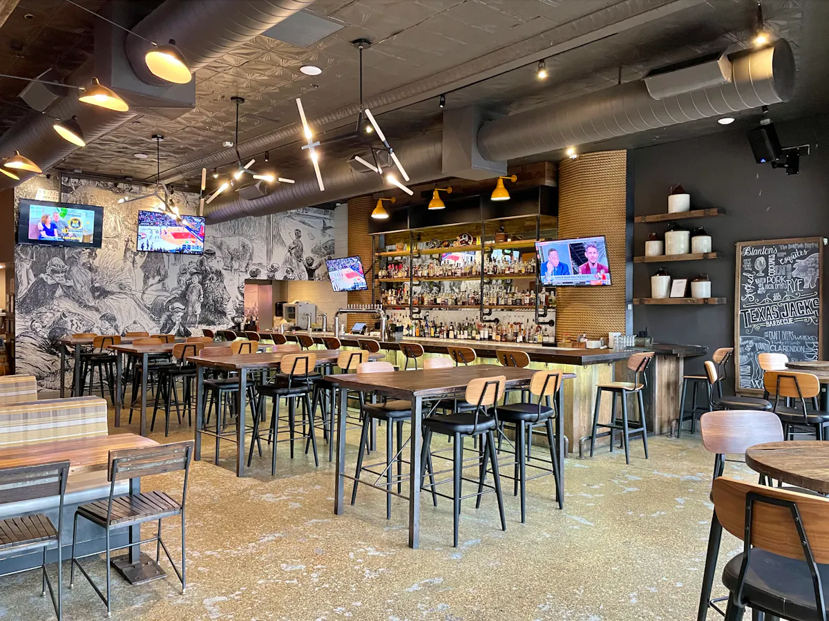 Bar Dining at Texas Jack’s Barbecue