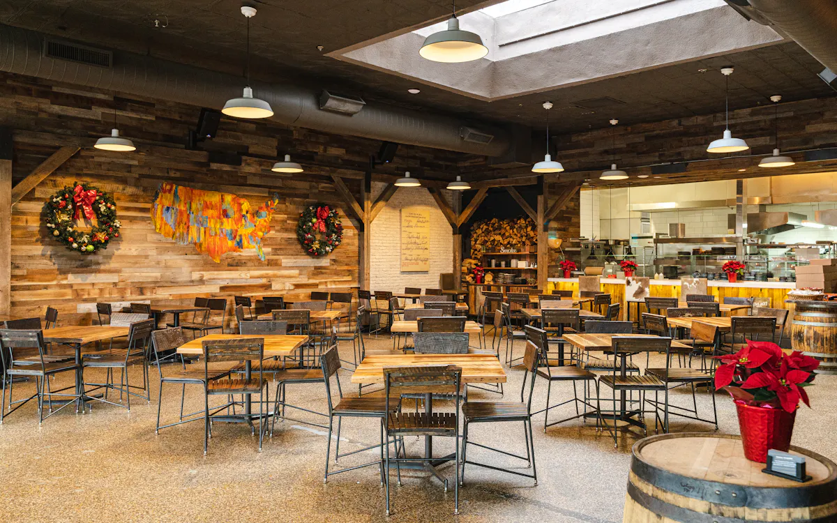 Main Dining Room at Texas Jack’s Barbecue