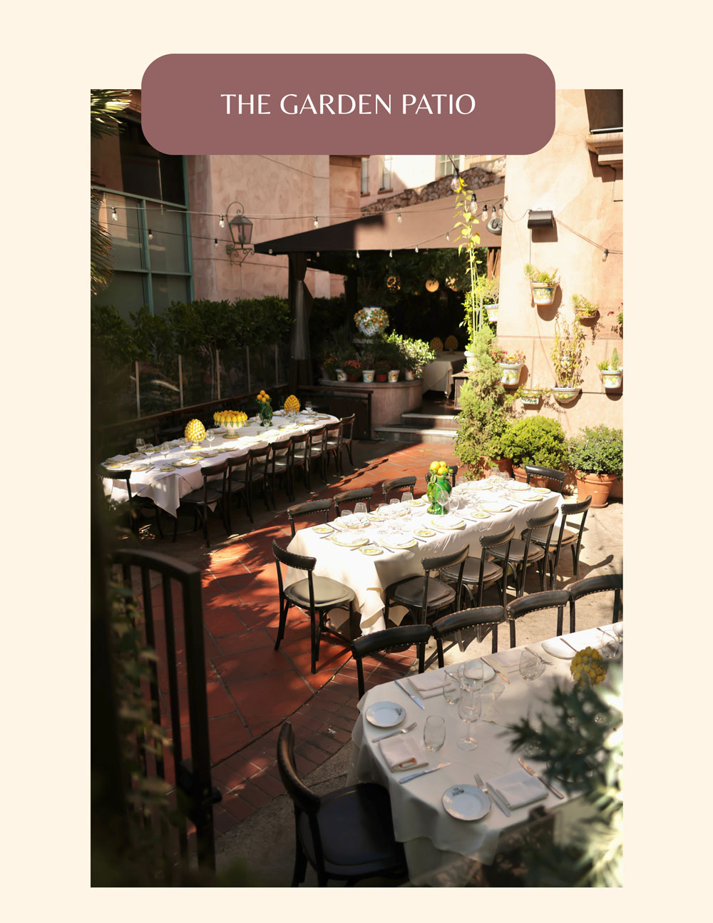 Via Alloro private dining 4