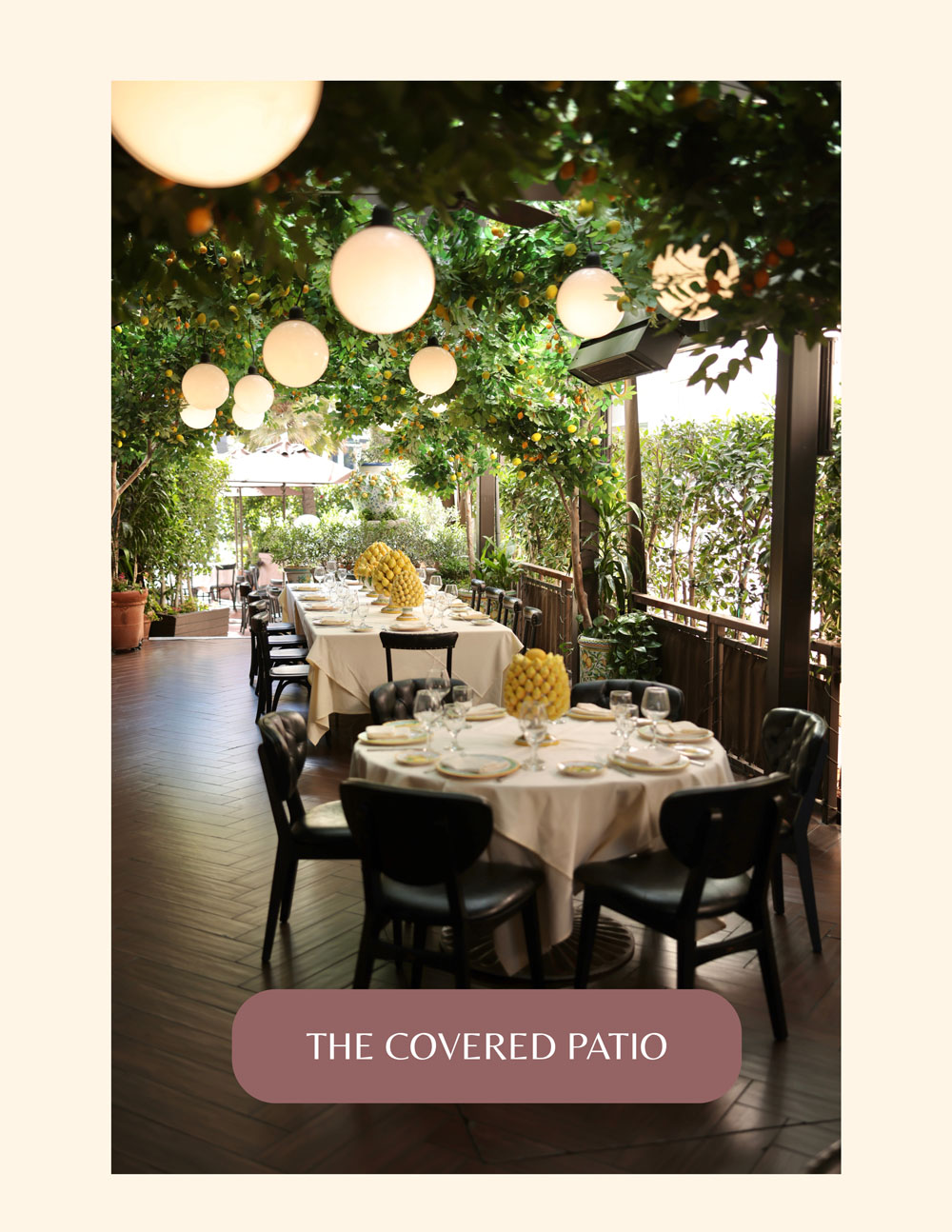 Via Alloro private dining 3