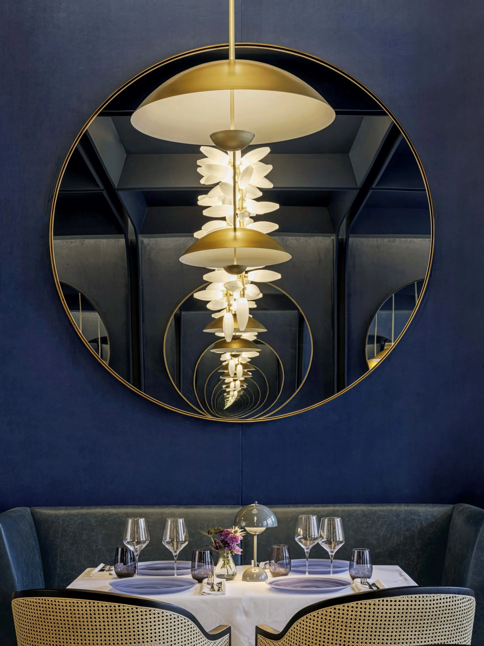 The Blue Room at Emilia's private dining 5