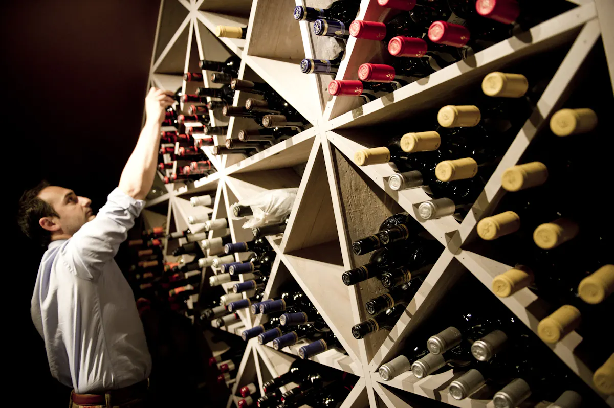 Wine Cellar at Cúrate Bar de Tapas