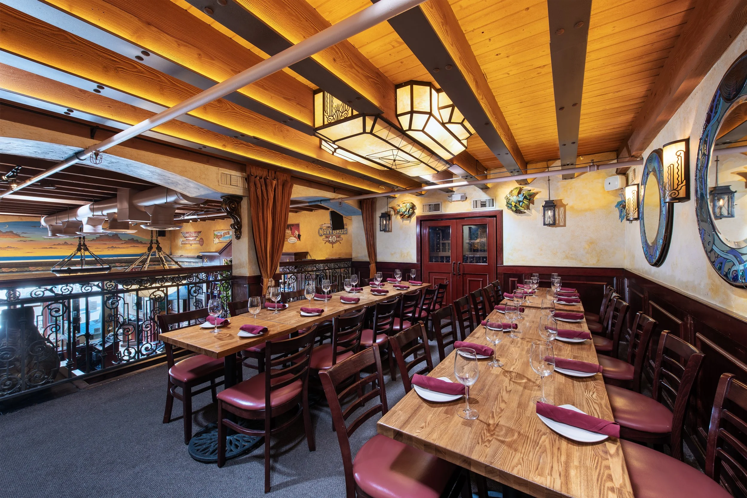 The Mezzanine at Rock'N Fish