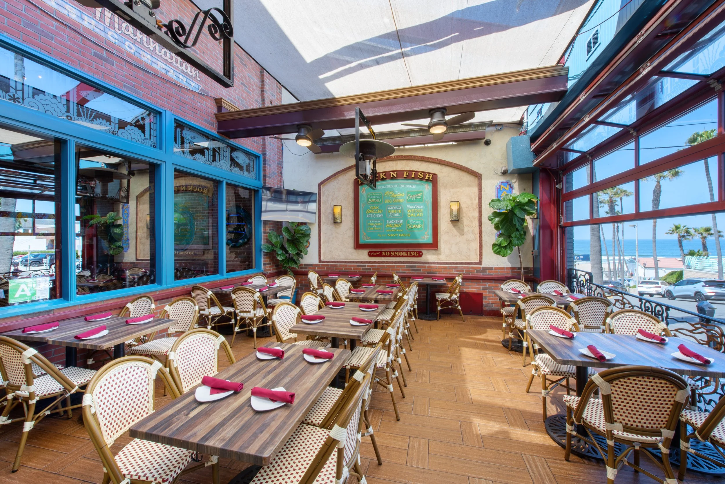 The Patio at Rock'N Fish